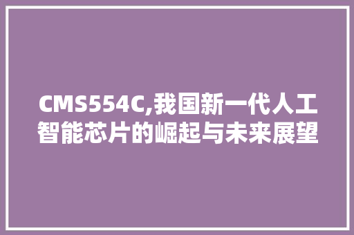 CMS554C,我国新一代人工智能芯片的崛起与未来展望