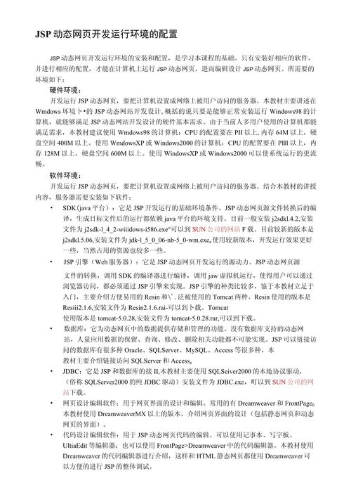 JSP文档管理,高效构建动态网页的关键技术 JSP文档管理,高效构建动态网页的关键技术 头条优化